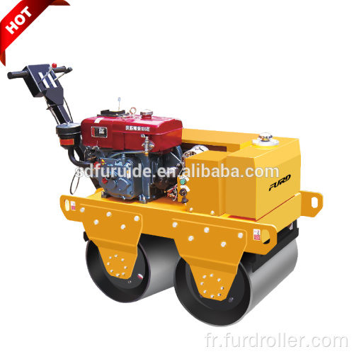 Haute qualité 550 kg tambour tandem vibrateur compacteur route rouleau